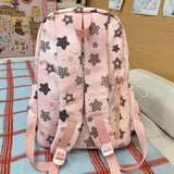 KYLETHOMASW  -  High-capacity Schoolbags Women Ins Korean  All Match Star Printing Laptop Bags Kawaii Y2k Fashion Students Backpacks Streetwear