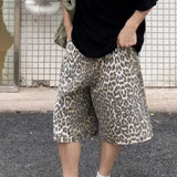 KYLETHOMASW  -  Y2k Clothes Calf-length Pants Leopard Spring Summer Vintage Loose Pantalones De Mujer Streetwear Fashion Trousers