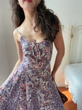 KYLETHOMASW  -  Cotton Rayon Floral Printed Strappy Dresses Women Robe Summer Casual Sexy Sleeveless Long Strap Dress Boho Beach Party Vestidos