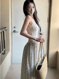 KYLETHOMASW  -  Japanese Popular Y2k Sweet Female Fashion Dresses Chic Polka Point French Elegant Slimming Design Holiday Outfits Woman Clothing