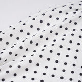 KYLETHOMASW  -  Elegant Vacation Polka Dot A Line Skirt Women Ruffle Wrap Midi Skirt Spring Summer Casual Vintage Streetwear Office Lady