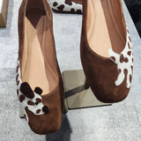 KYLETHOMASW  -  Fashion Women's Shoes Exquisite Dog Pattern Casual Shoes for Woman Comfortable Shallow Flat Shoe Designer Shoes Zapatos De Mujer