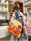 KYLETHOMASW  -  New Animal Children's School Bags Childlike Cute Super Lightweight Burden-Reducing Anti-lost Kindergarten School Bags