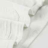 KYLETHOMASW  -  Y2K Women's Knitted White Shorts Pockets Sexy Low Rise Skinny Super Short Pants Streetwear Casual Summer Chic Basic Shorts Chic