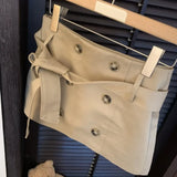 KYLETHOMASW  -  Y2k Cargo Mini Skirts Buttons Solid Bandage Spring Summer Sexy Women Skirt Korean Fashion Slim Fit Retro Faldas Mujer
