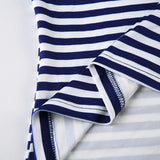 KYLETHOMASW  -  European and American women's basic contrasting striped V-neck slimming button up cardigan simple and versatile commuting  top