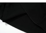 KYLETHOMASW  -  Autumn New Korean High Street Half-high Neck Dress Women Fitted Inner Wear Base Layer A-line Mermaid Long Dress Office Lady