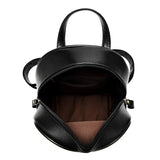Kylethomasw New Women's Bag Daily Fashion Relaxtion Leather Commuting Large Capacity Rivet Backpack Fashion Academy Student Single Shoulder