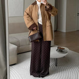KYLETHOMASW  -  Polka Dot High Waist Trousers Spring and Summer New Commuter Trousers