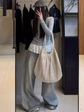 KYLETHOMASW  -  Niche Design Pleated Single Shoulder Large Capacity Casual Versatile Tote Handbag Women Underarm Bags