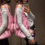 KYLETHOMASW  -  Spicy Girl Motorcycle Bags for Woman Large Capacity Shoulder Bag Tote Bolsos mujer Underarm Sac Femme Crossbady Bolsas Bolsa