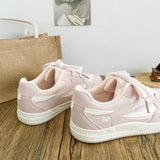 KYLETHOMASW  -  Fashion Women's Shoes Sweet Style Round Head Casual Shoes for Woman Comfort Lace Chunky Sneakers Designer Shoes Zapatos De Mujer