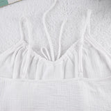 KYLETHOMASW  -  spring and summer Europe and America sexy neck vest pajamas sleeveless double yarn shorts set women's loungewear