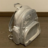 KYLETHOMASW  -  Japanese Y2k Aesthetic Sweet Kawaii Backpack Women Transparent Schoolbags Girls Students Chic Preppy Casual Ita Bags Streetwear