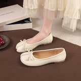 KYLETHOMASW  -  New Korean Style Women's Split-Toe Loafers Shallow Cut Ballet Flat Slip-Ons with Comfortable Mary Jane Spring/Autumn Tabis Shoes