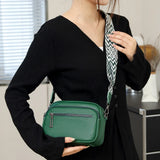KYLETHOMASW  -  Women Crossbody Bag Casual Leather Shoulder Handbag Solid Travel Purse Vintage Adjustable Shoulder Straps Tote Bag Clutch Purse