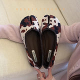 KYLETHOMASW  -  Women Tabi Ninja Shoes Fashion Design Woman Microfiber Leather Comfy Flats Split Toe Slippers Soft Bottom Loafers Moccasins