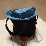 KYLETHOMASW  -  3D Large Capacity Thermal Insulation Bag Canvas Thickened Drawstring Lunch Handbag Japanese Style Polyester Picnic Box Pouch Men