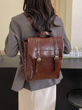 KYLETHOMASW  -  Women's Backpack Large Capacity Retro Lightweight Casual Fashion Water All-match Shoulder Bag Anti-theft Handbag