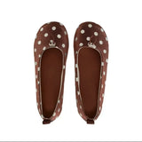 KYLETHOMASW  -  Buckle Ballet Single Shoes for Women New Slip on Shoes Drawstring Round Toe Soft Sole Casual Loafers Flats Zapatos De Mujer