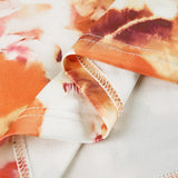 KYLETHOMASW  -  French vacation style twisted neck tie flower sexy backless suspender, spicy girl cinched waist slimming casual vest