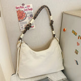 KYLETHOMASW  -  Women Shoulder Crossbody Bag Japanese Large Canvas Messenger Bags for Student Brand Book Bags Female Handbag Satchels 크로스백