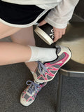 KYLETHOMASW  -  Women's Sneakers 2025 Summer Fashion Breathable Lace Up Running Shoes Outside Soft Soled Lightweight Comfortable Sneakers
