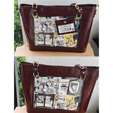 KYLETHOMASW  -  New Large Capacity Sac Femme Transparent Ita Bags for Woman Shoulder Bag Tote Bolsas Spacious Durable Bolsa Fashionable Bolso