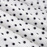 KYLETHOMASW  -  Elegant Vacation Polka Dot A Line Skirt Women Ruffle Wrap Midi Skirt Spring Summer Casual Vintage Streetwear Office Lady