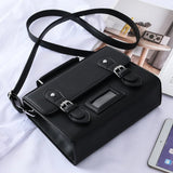 Kylethomasw New JK Uniform Leisure Versatile Campus Student Soft Sister Designer Bag Women Leather Handbags