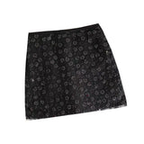 KYLETHOMASW  -     Sweet Hot Girl Sequined Slim-fit Short Skirt Women's Autumn/Winter High-waisted A-line Mini Skirt Fashion Female Clothes