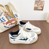 KYLETHOMASW  -  Fashion Women's Shoes Sweet Style Round Head Casual Shoes for Woman Comfort Lace Chunky Sneakers Designer Shoes Zapatos De Mujer