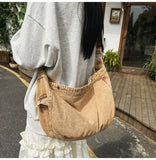 KYLETHOMASW  -  Japanese Vintage Denim Women's Handbags High-capacity Streetwear Casual Shoulder Bag All Match Y2k Aesthetic Ins Crossbody Bags