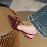 KYLETHOMASW  -  Summer New Solid Color High-heeled Sandals for Women Elegant Bow Dress Single Elegant Party Wedding Women's Shoes