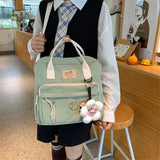 KYLETHOMASW  -  Kawaii Backpack Women Back Pack Cute Mochila Japanese High School Girls Backpack School Bags for Teenage Girls Multi Pockets Sac