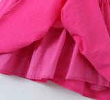 KYLETHOMASW  -  Sexy Rose Pink Bra Corset style Spaghetti Strap Mini Dress Women Backless Party Skater Low Waist Short Sling Robe Vestido