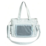KYLETHOMASW  -  Cute Ita Tote Bag Clear Display Window Crossbody Bags New Fashion DIY Shoulder Bag Female Y2K Handbags and Purses