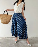 KYLETHOMASW  -  2025 3D Fungus Lace Vest Shirt Women Summer New Design Niche Loose Sleeveless Top Elegant Loose Tank