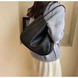 KYLETHOMASW  -  Business Tote Bag With Large Capacity For Commuting, Retro And High-End Texture Fashionable Versatile Shoulder Bag For Women