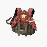 KYLETHOMASW  -  Cute Large Capacity Lucky Star Backpack Korean Style Multi-pocket Drawstring Schoolbag Y2K Nylon Hiking Camping Bag Students