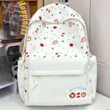 KYLETHOMASW  -  Y2k Star Printing Sweet Kawaii Backpack Women Students Casual Letter Embroidery Backpacks Fashion High-capacity Cute Schoolbags