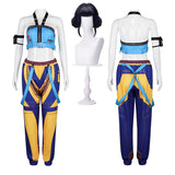 KYLETHOMASW  -  Mira Zoey Rumi Cosplay Costume Wig Women Suit Halloween Carnival Party Comic-con Role Playing Outfit