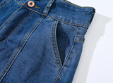 KYLETHOMASW  -  New Summer Women High Waist Wide Leg Denim Shorts Casual Solid Straight Short Jeans Variety Pants Korean Fashion Streetwear