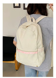 KYLETHOMASW  -  High-capacity Women Students Simple Backpack Preppy Y2k Aesthetic Casual Travel Backpacks All Match Fashion Kawaii Schoolbags