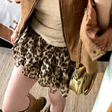 KYLETHOMASW  -  Sweet Shirt O Neck Patchwork Pleated Temperament Blouse Waist Cinched Korean Women Clothing Summer  Apricot Tide Tops