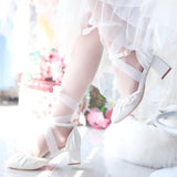 KYLETHOMASW  -  Elegant Summer Original Lolita Ruffle Edge Pearl Edge Women's Shoes Thick Heel Sandals Versatile Daily Japanese Lo Shoes Women