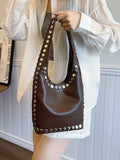 KYLETHOMASW  -  Niche Design Bag 2025 New Trendyy Rivet Tote Bag Fashionable High-End Shoulder Armpit Bag