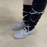 KYLETHOMASW  -  Korean Style Mary Jane Shoes Women's Sporty Thick Bottom Slip-On Shoes Rubber Upgraded Version New Model