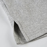 KYLETHOMASW  -  Women's basic solid color low waist elastic drawstring A-line hip bag skirt side slit spicy girl casual sports pants skirt