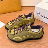 KYLETHOMASW  -  Summer New Pull-Out Elastic Band Ugly-Cute Sneakers for Women, Lightweight, Non-Slip Outdoor Hiking and Training Shoes